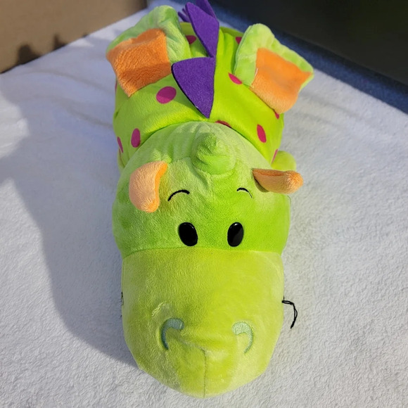 FlipAZoo Dragon and Unicorn-22"-Topsy Turvy-2 in 1 Plush soft animal Pillow - Picture 2 of 10